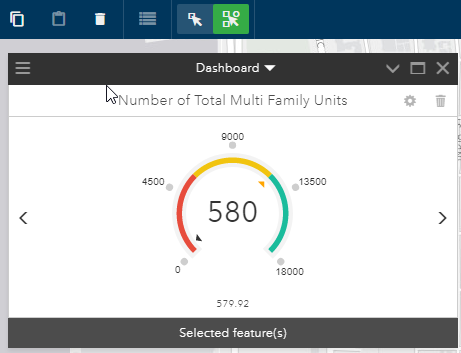 Dashboard with Multi—Select tool