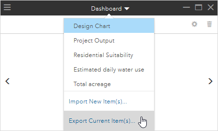 Export a dashboard